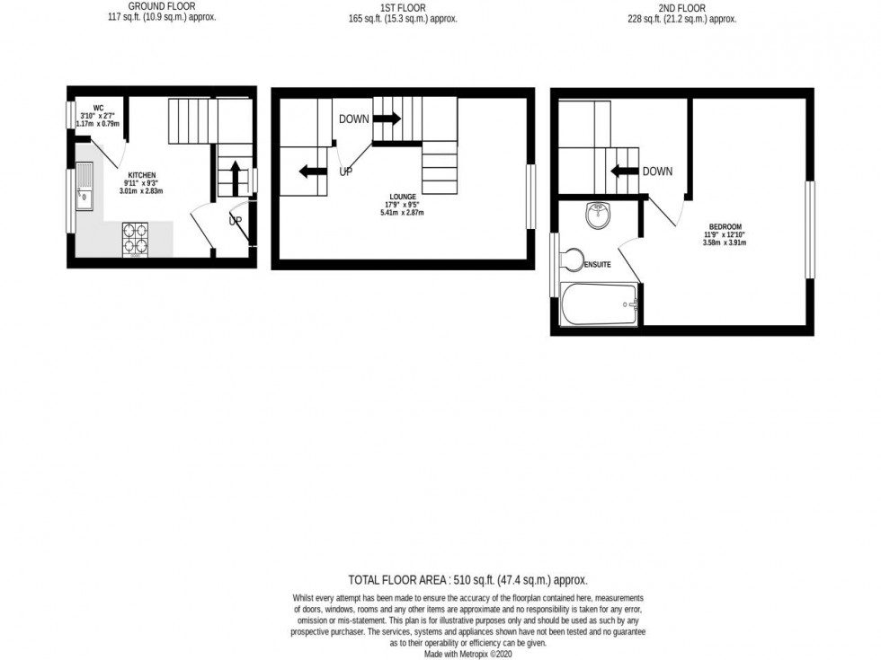 Floorplan for Tulip Mews, Newington , Kent  ME9 7NT