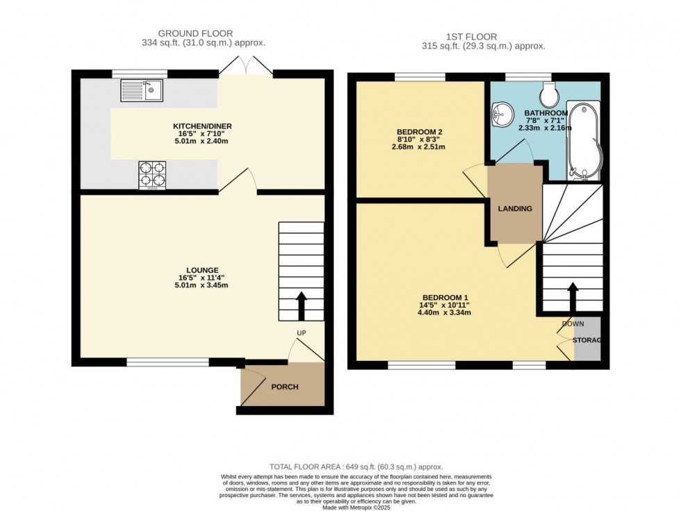 Floorplan for Speedwell Avenue, Kent ,  ME5 0RX