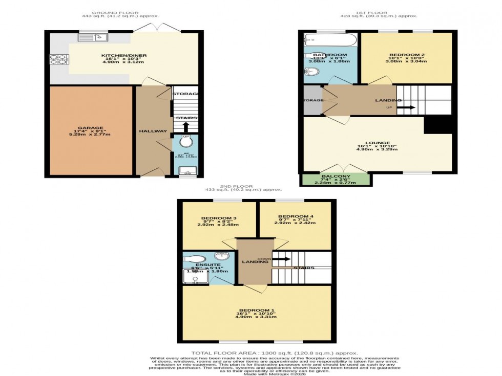 Floorplan for Ashtree Court, Kent ,  ME5 7QF