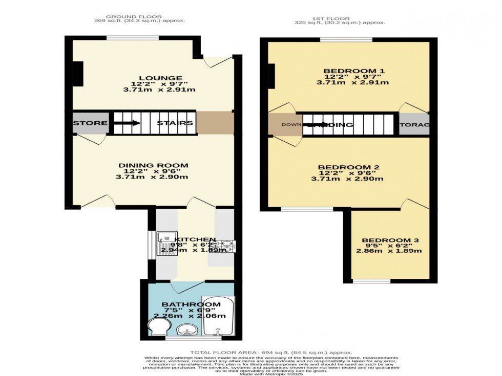 Floorplan for Albert Road, Kent ,  ME4 5PZ