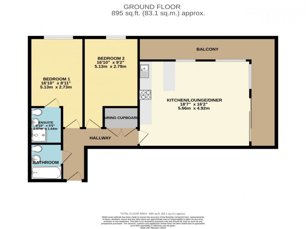 Floorplan for South House, Chatham, Kent  ME4 4RW