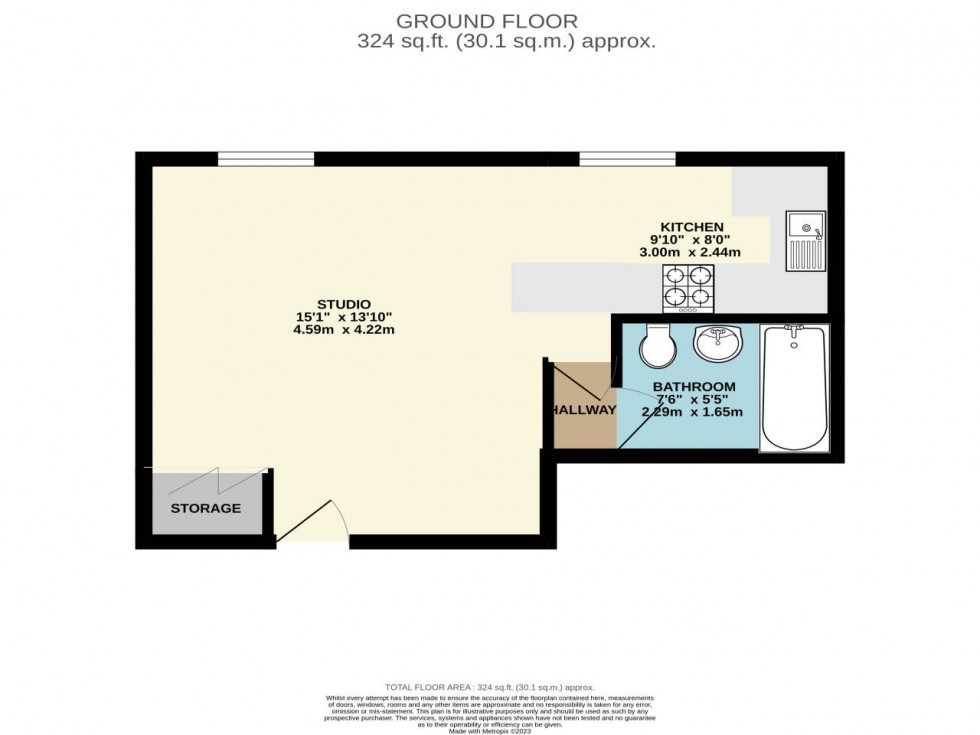 Floorplan for 2 Union Street, Kent ,  ME1 1XZ