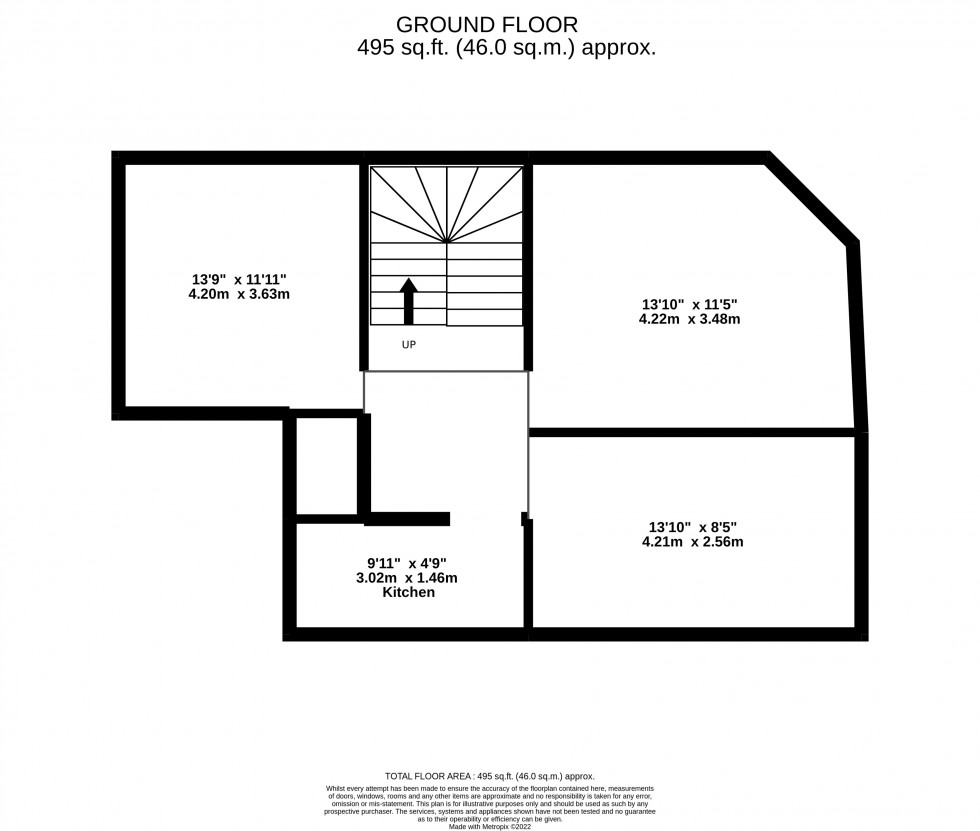 Floorplan for High Street, Gillingham, Kent ME8 7HX