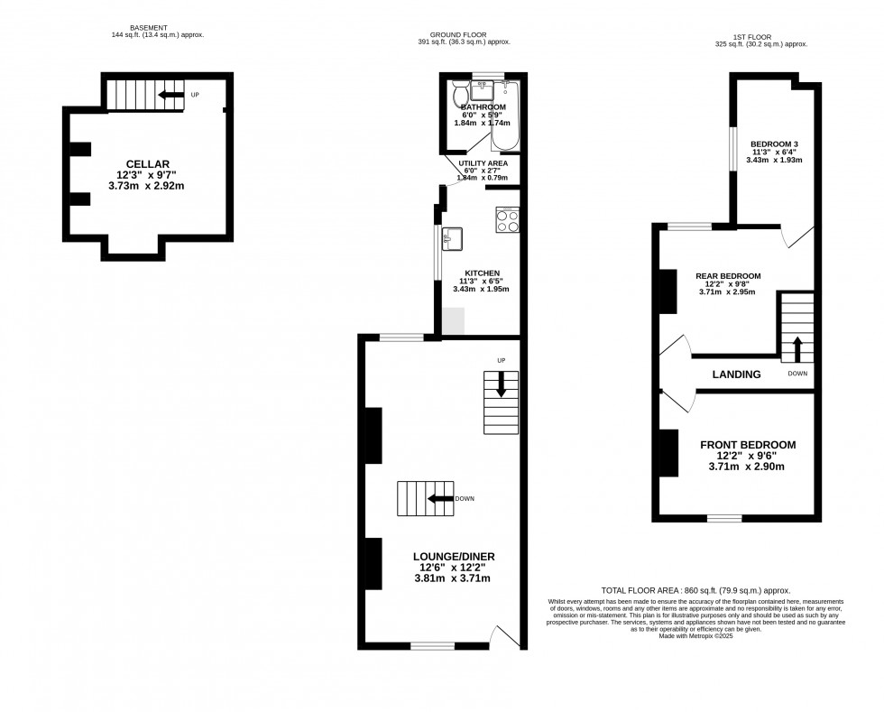 Floorplan for Skinner Street, Gillingham, Kent ME7 1JZ