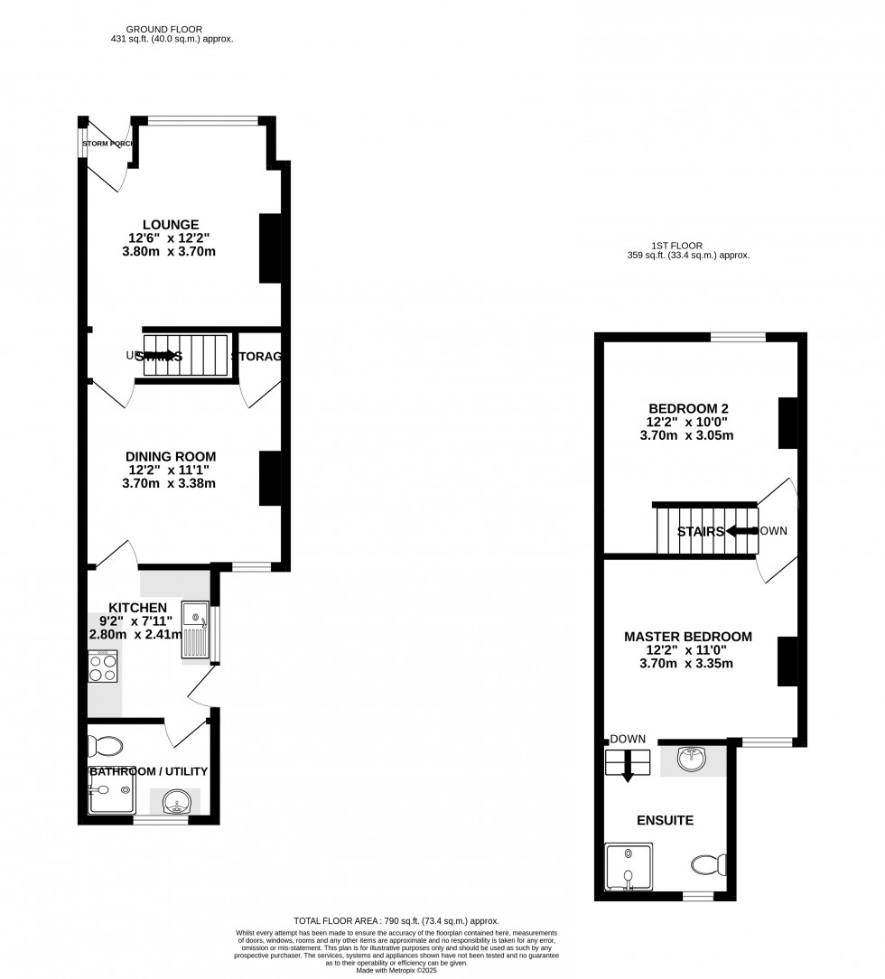 Floorplan for Albany Road, Gillingham, Kent ME7 4HP