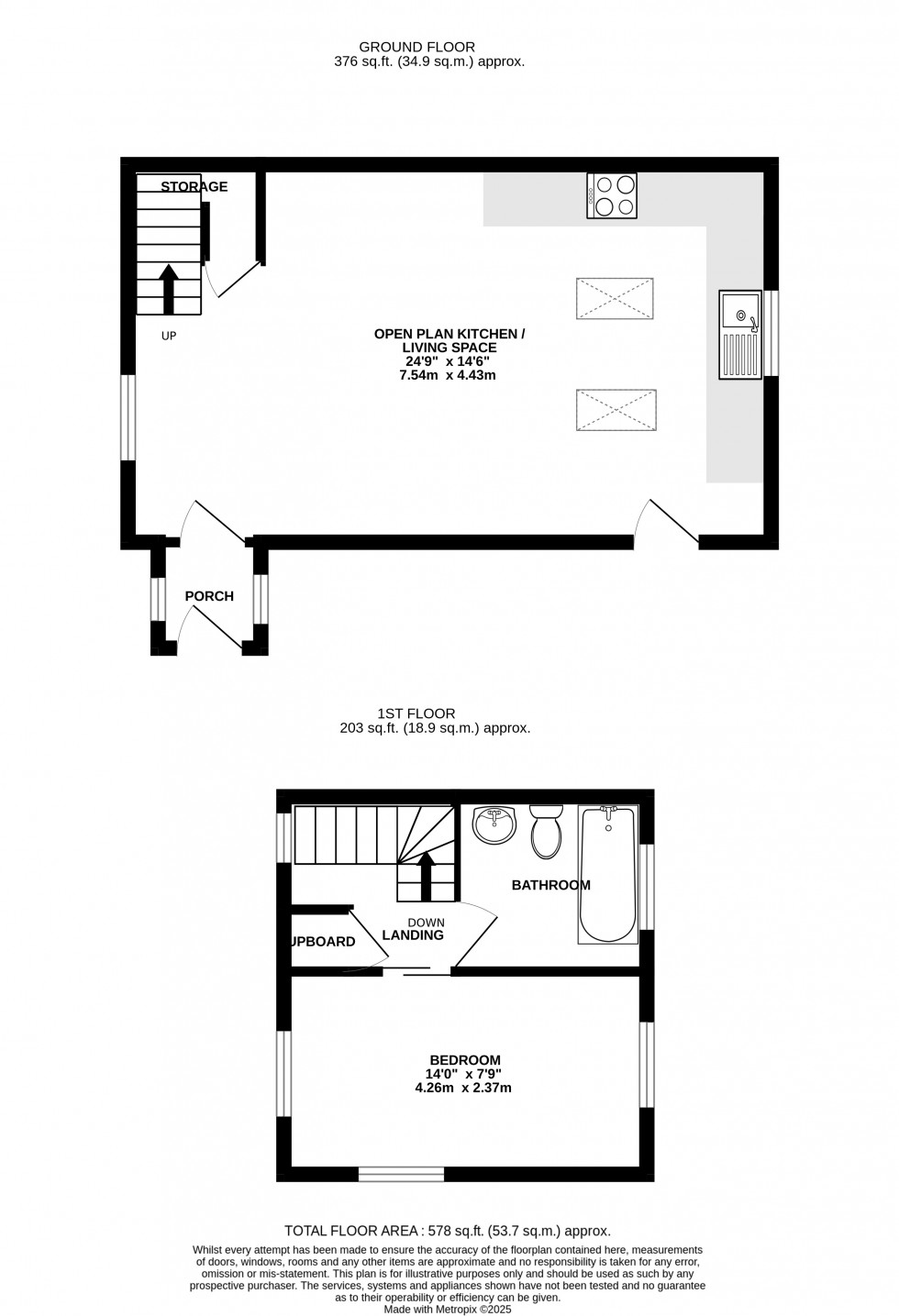 Floorplan for Woodbury Road, Walderslade Woods, Chatham, Kent ME5 9HT