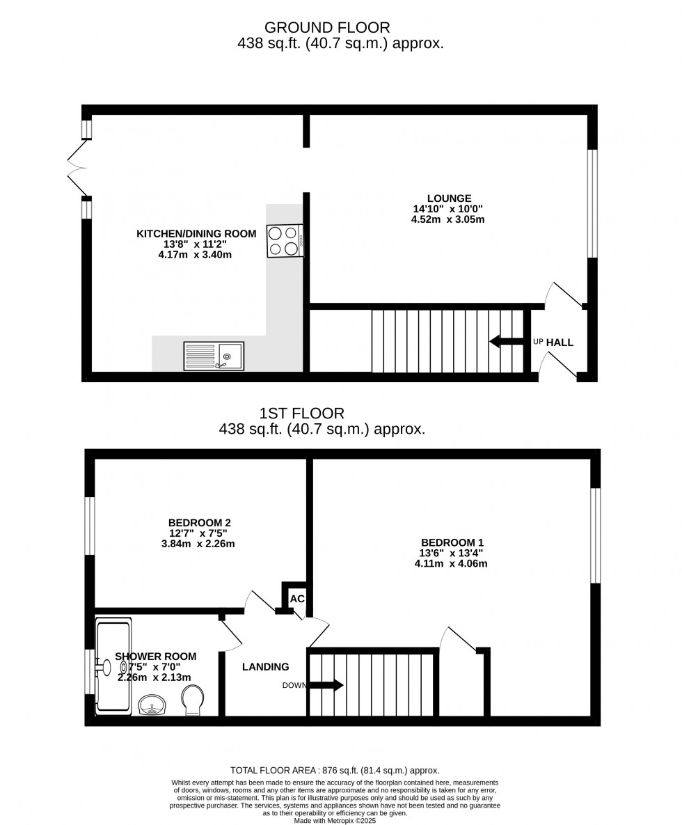 Floorplan for Woodbury Road, Walderslade Woods, Chatham, Kent ME5 9HS