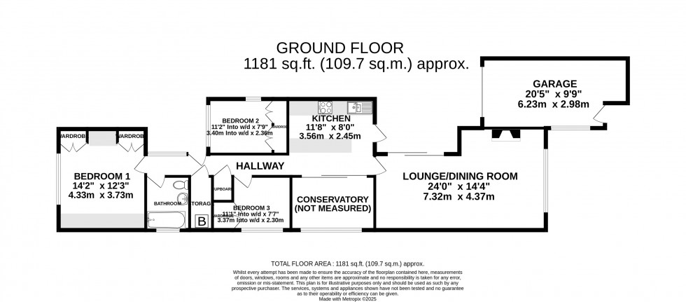 Floorplan for Henry Street, Rainham, Gillingham, Kent ME8 8HF
