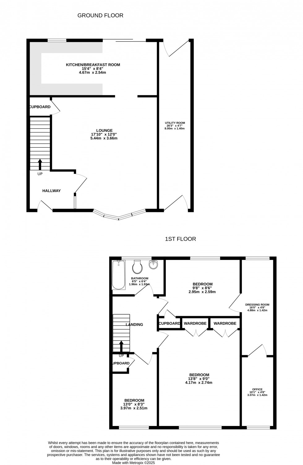 Floorplan for Bower Green, Lordswood, Chatham, Kent ME5 8TN