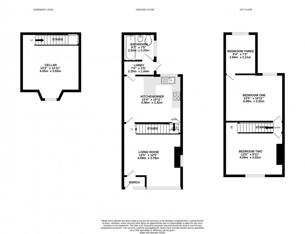 Floorplan for Ingram Road, Gillingham, Kent ME7 1SD