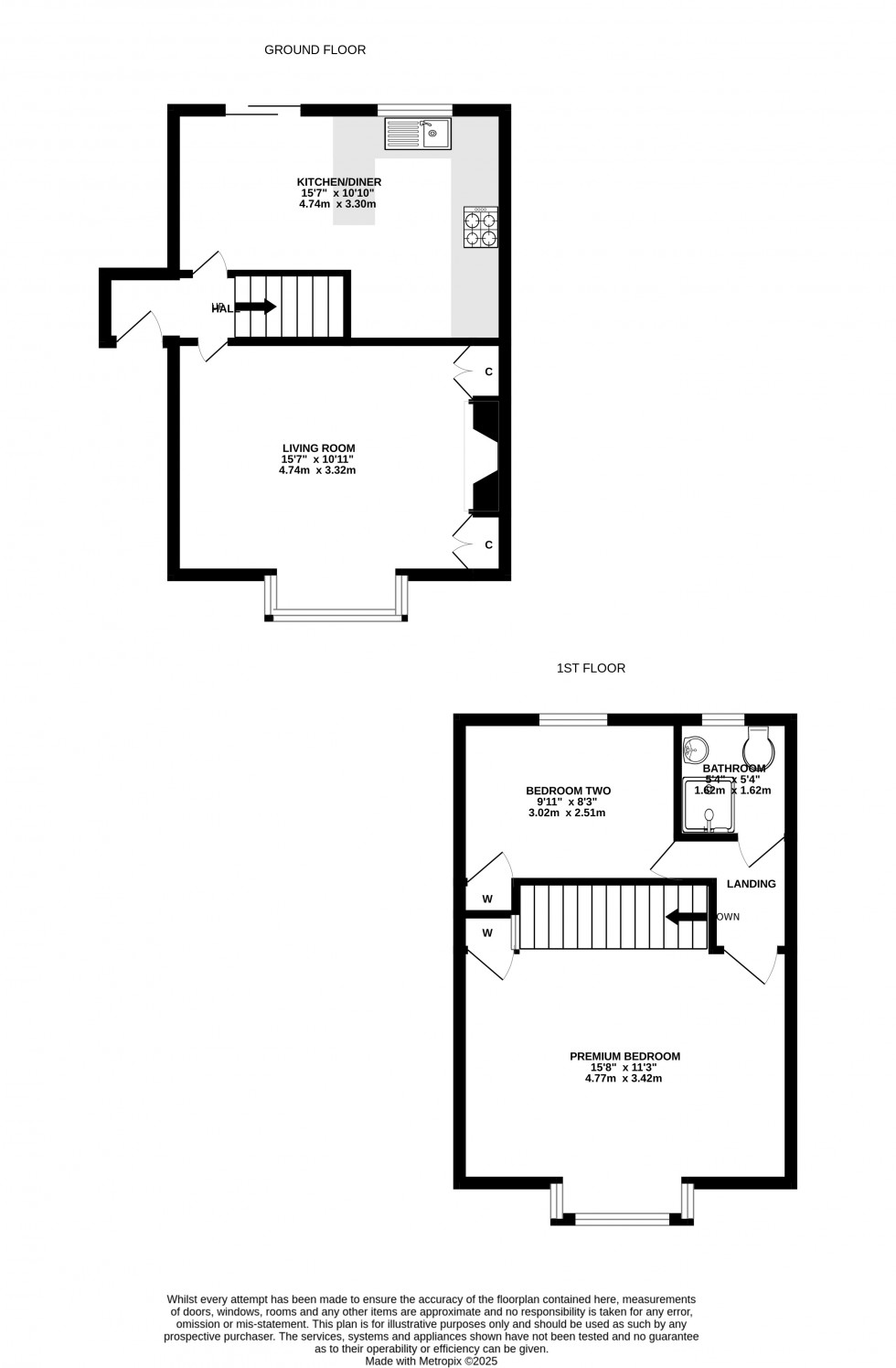 Floorplan for Haig Avenue, Rochester, Kent ME1 2RX