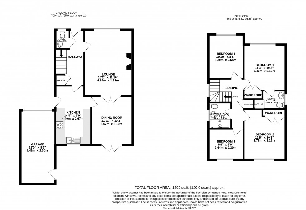Floorplan for Silverspot Close, Gillingham, Kent ME8 8JT