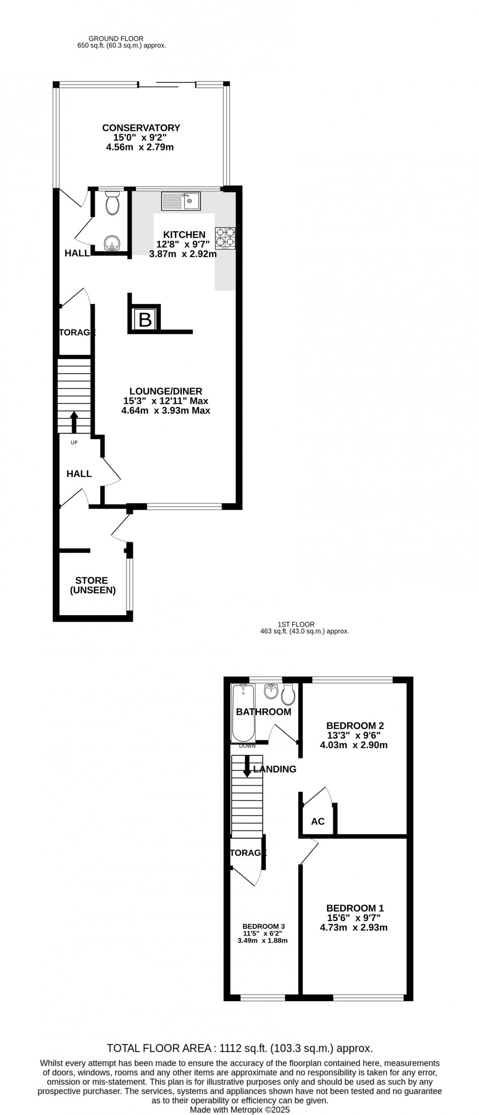 Floorplan for Hero Walk, Rochester, Kent ME1 2UZ