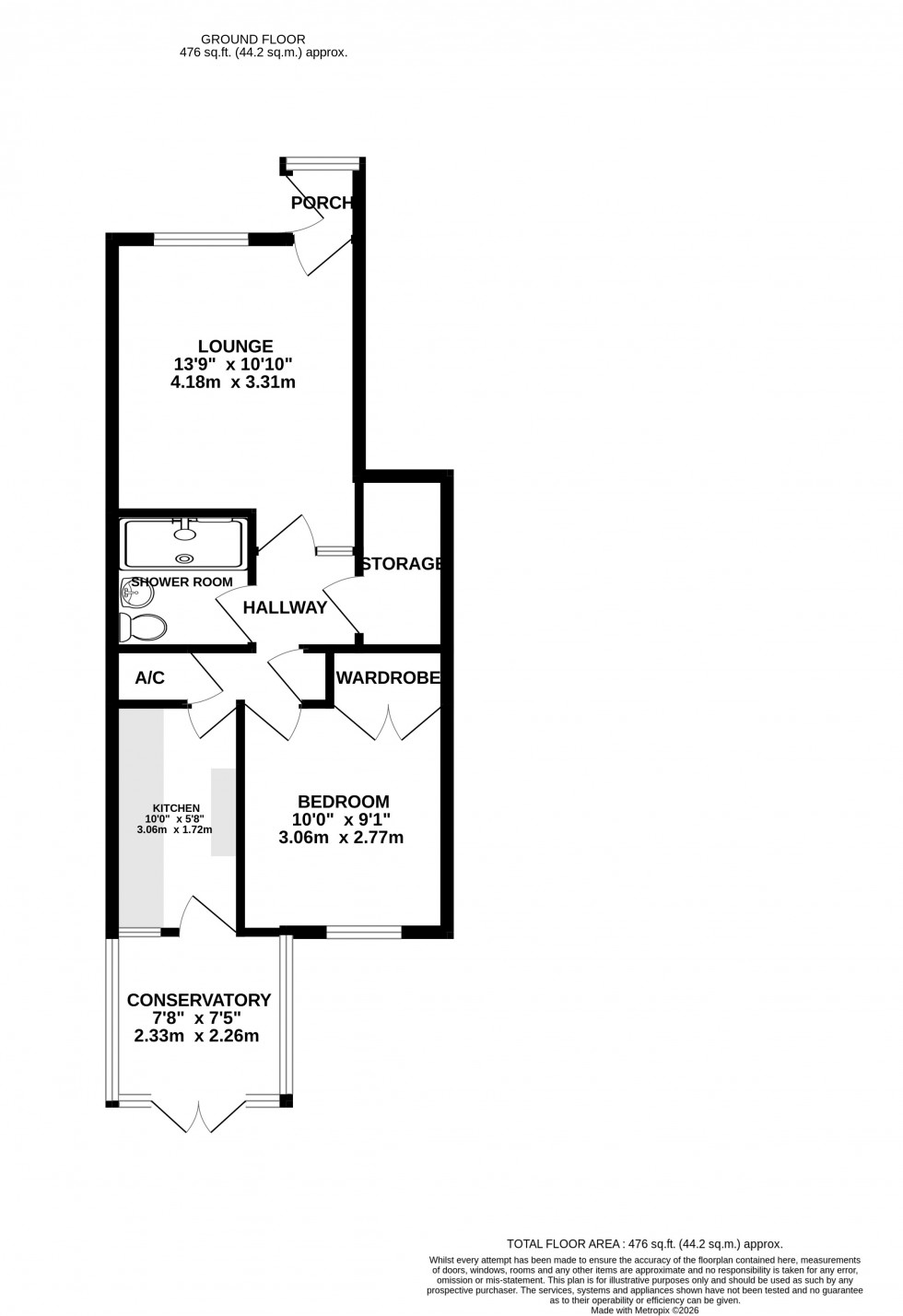 Floorplan for Hamelin Road, Darland, Gillingham, Kent ME7 3EX