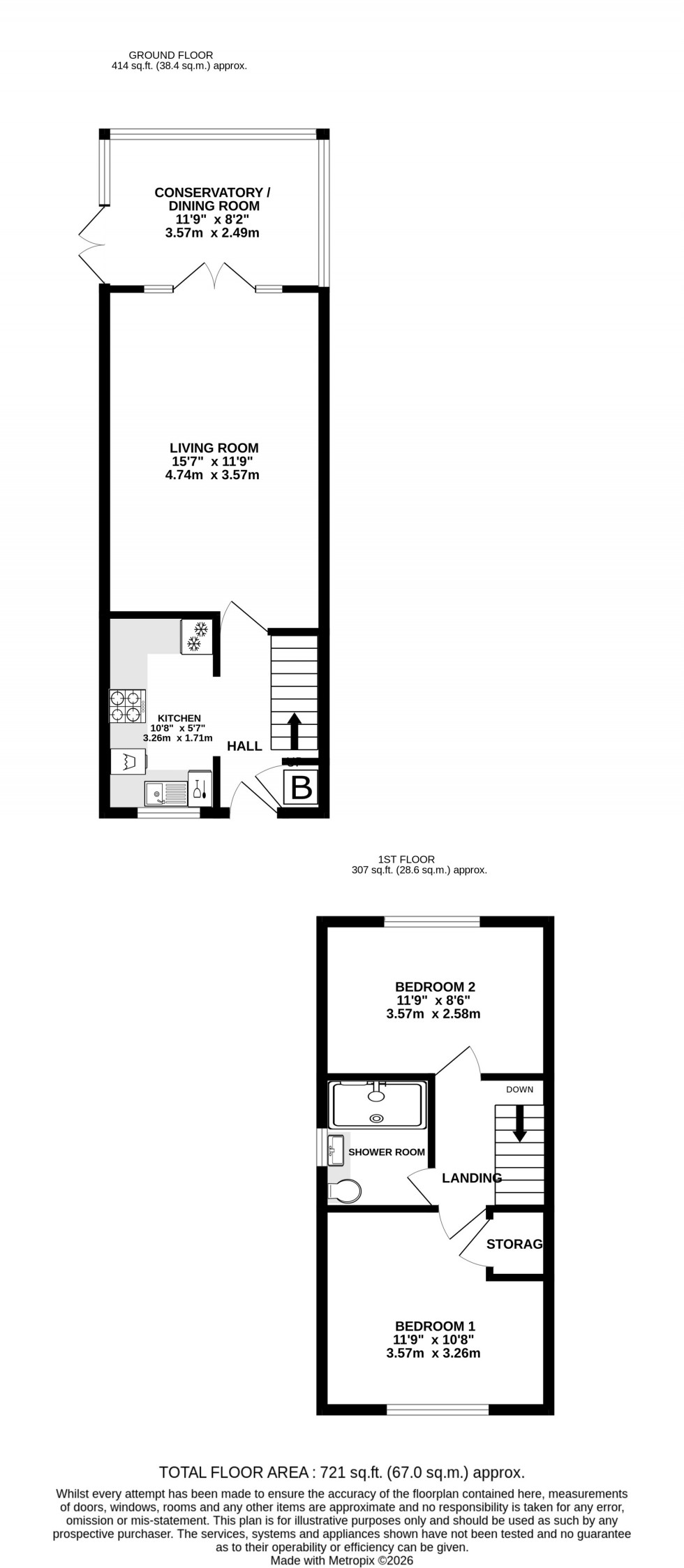 Floorplan for Raleigh Close, Princes Park, Chatham, Kent ME5 7SB