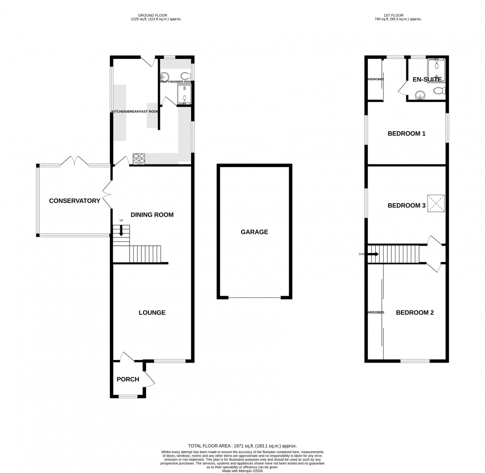 Floorplan for Nelson Road, Gillingham, Kent ME7 4LJ