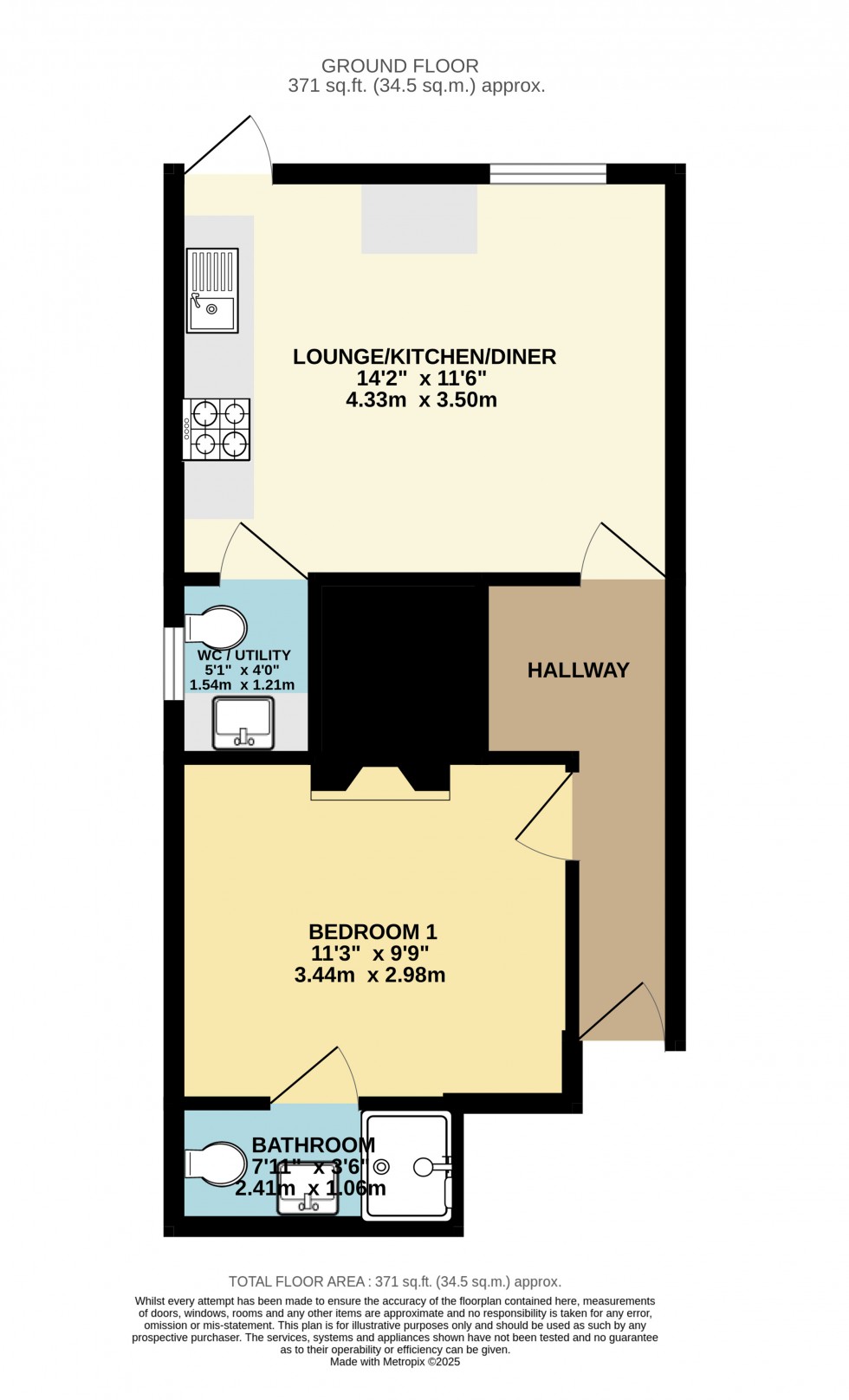 Floorplan for High Street, Rainham, Gillingham, Kent ME8 8AT
