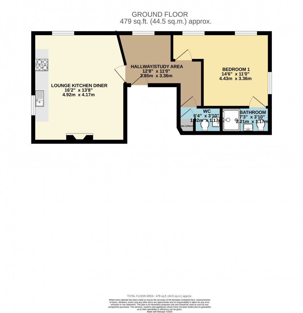 Floorplan for High Street, Rainham, Gillingham, Kent ME8 8AT