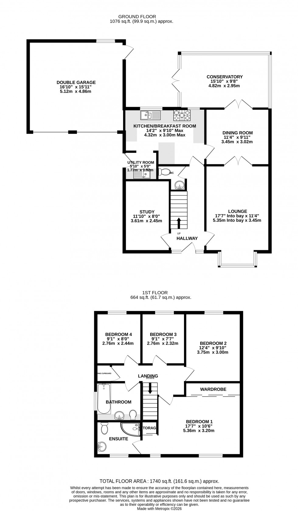 Floorplan for Roman Close, Chatham, Kent ME5 9DJ