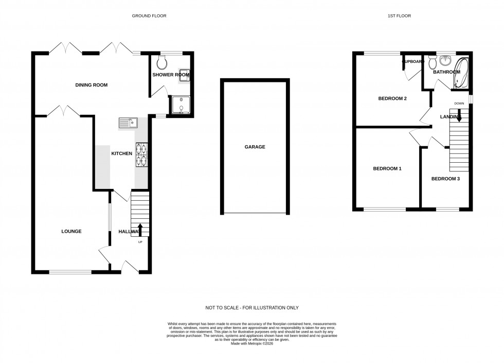 Floorplan for Wigmore Road, Wigmore, Gillingham, Kent ME8 0SX