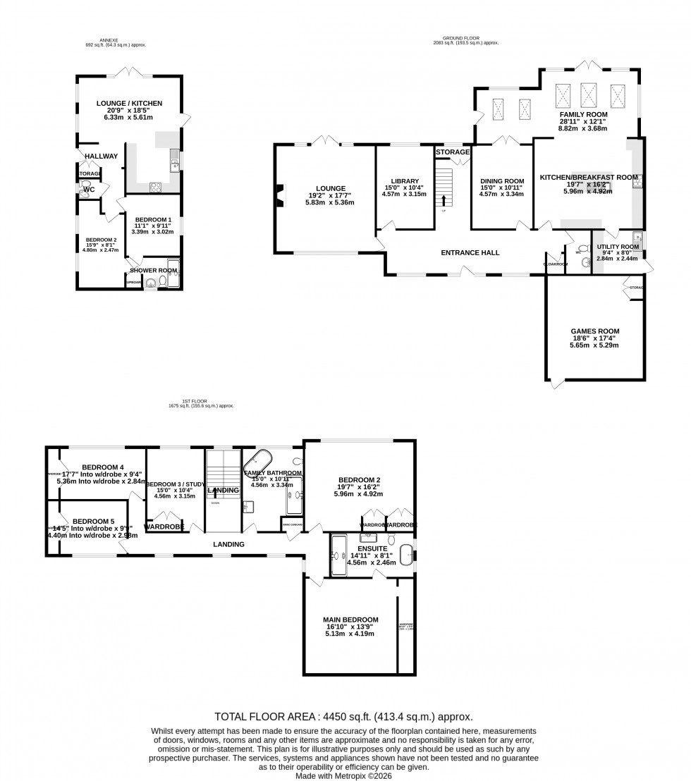 Floorplan for Boxley Road, Walderslade, Kent ME5 9LJ