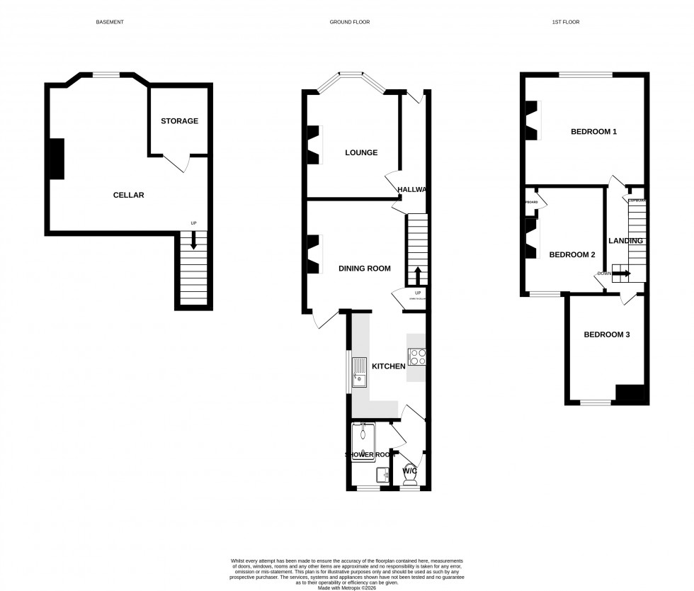 Floorplan for St Georges Road, Gillingham, Kent ME7 1JG