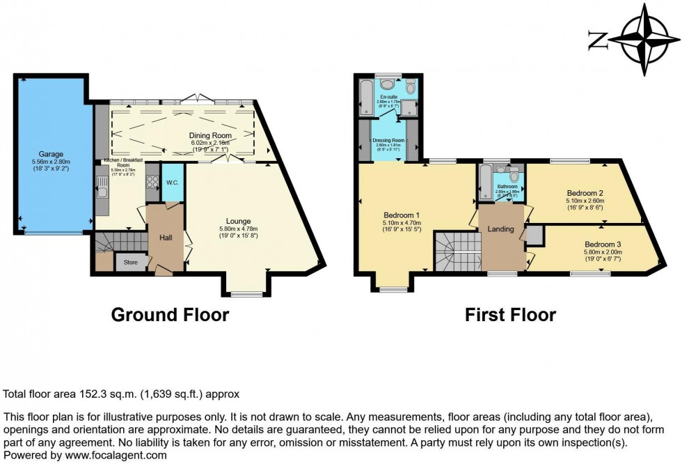 Floorplan for Sandpiper Close, Greenhithe, Kent DA9 9RU