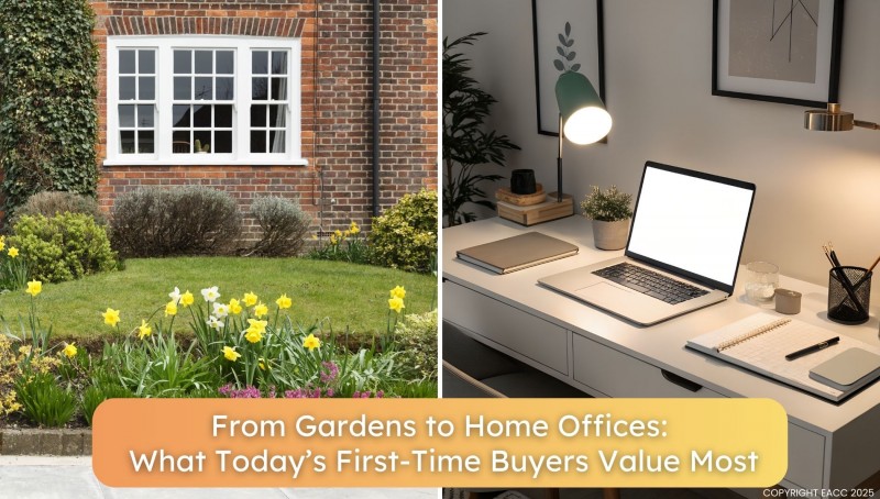 From Gardens to Home Offices: What Today's First-Time Buyers Value Most